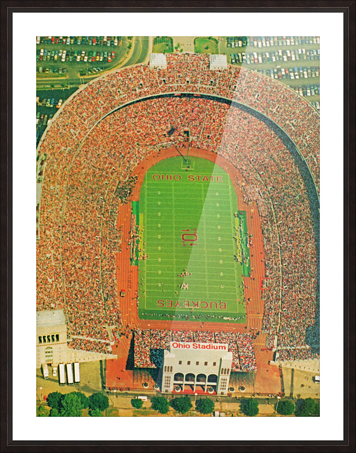 1986 Ohio Stadium Picture Frame print
