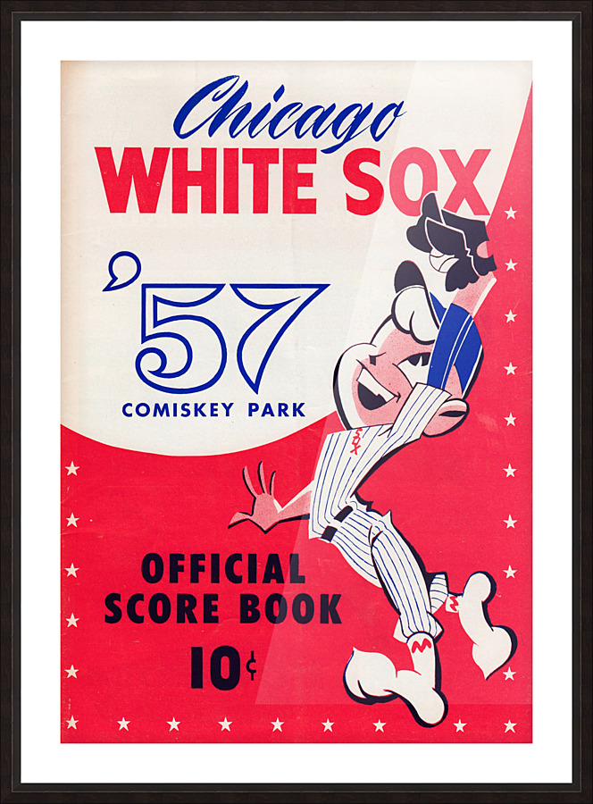 1957 Chicago Picture Frame print