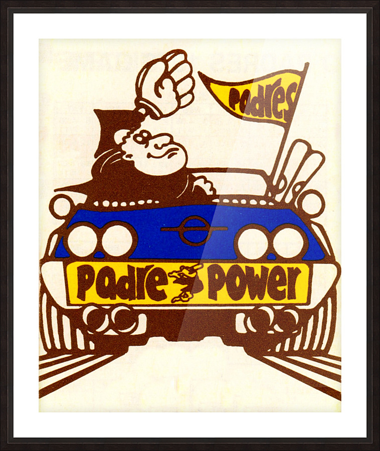 1976 Padre Power Picture Frame print