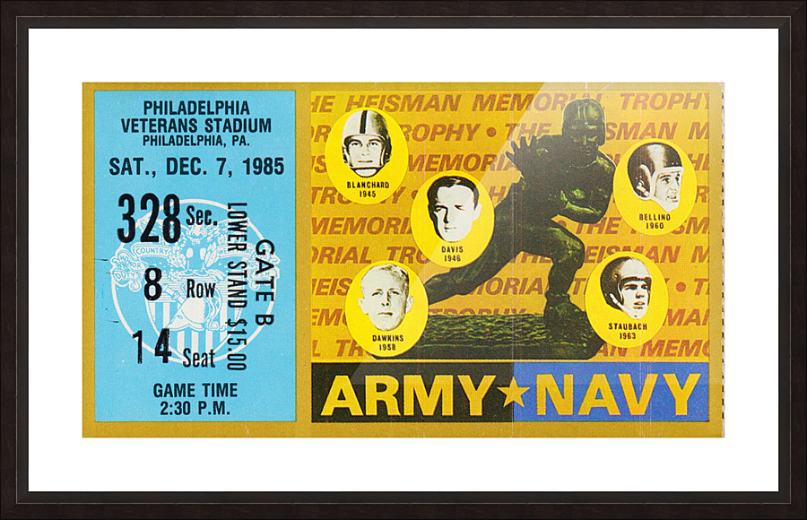 1985 Army vs. Navy Picture Frame print