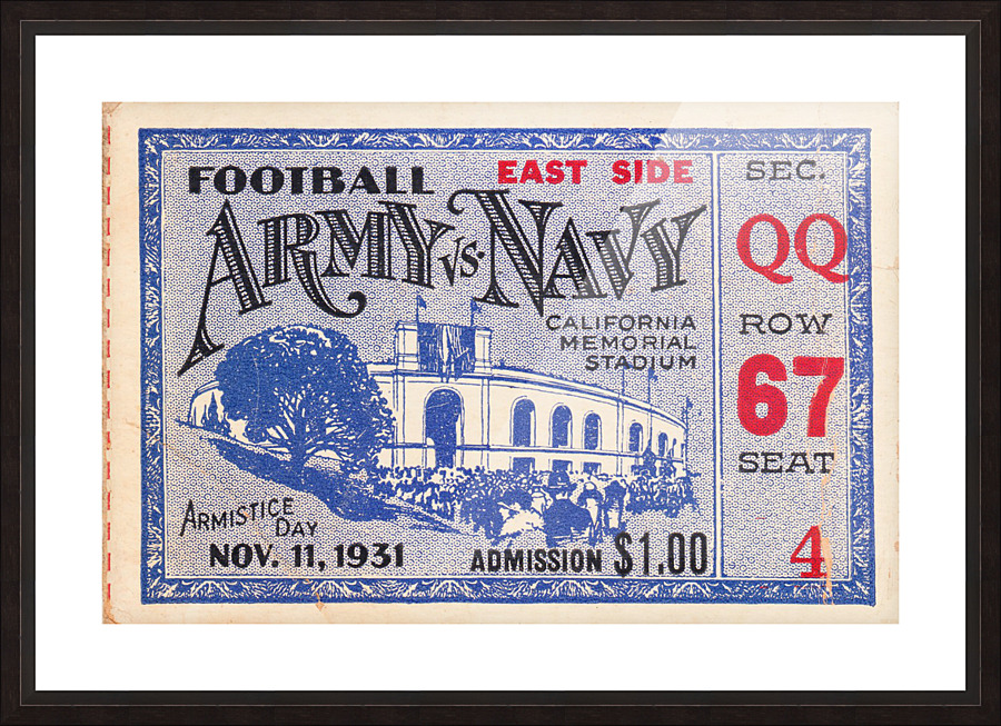 1931 Army vs. Navy by Row One Brand