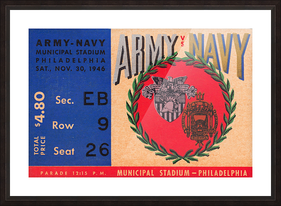 1946 Army vs. Navy by Row One Brand