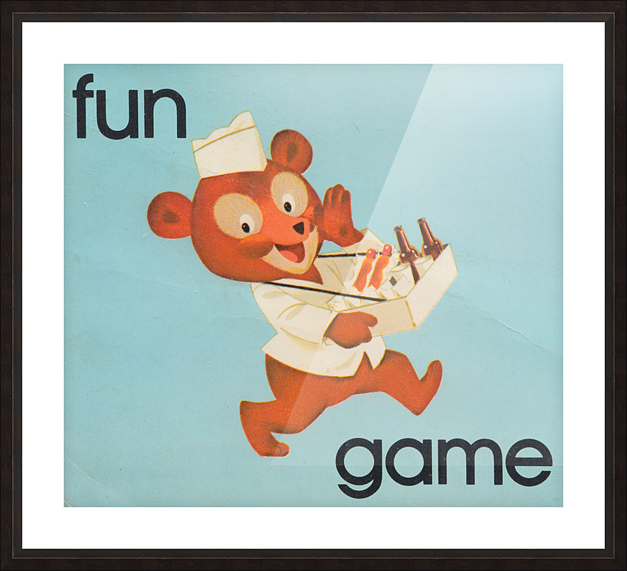 Fun Game  Picture Frame print