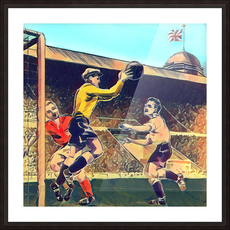 Sunny Day in London Picture Frame print