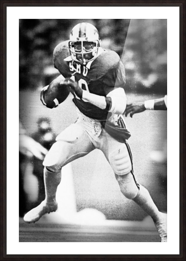 1983 Eric Dickerson Row 1 Picture Frame print