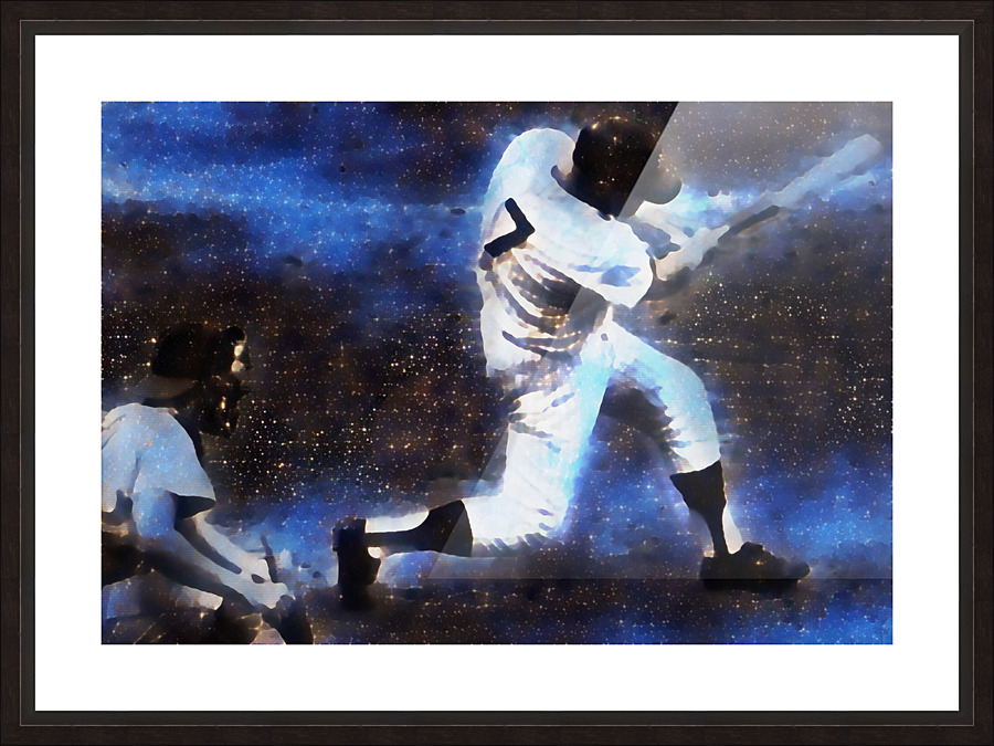 Mantle Moonshot Picture Frame print