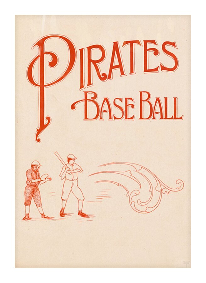 1909 Pirates Baseball Picture Frame print