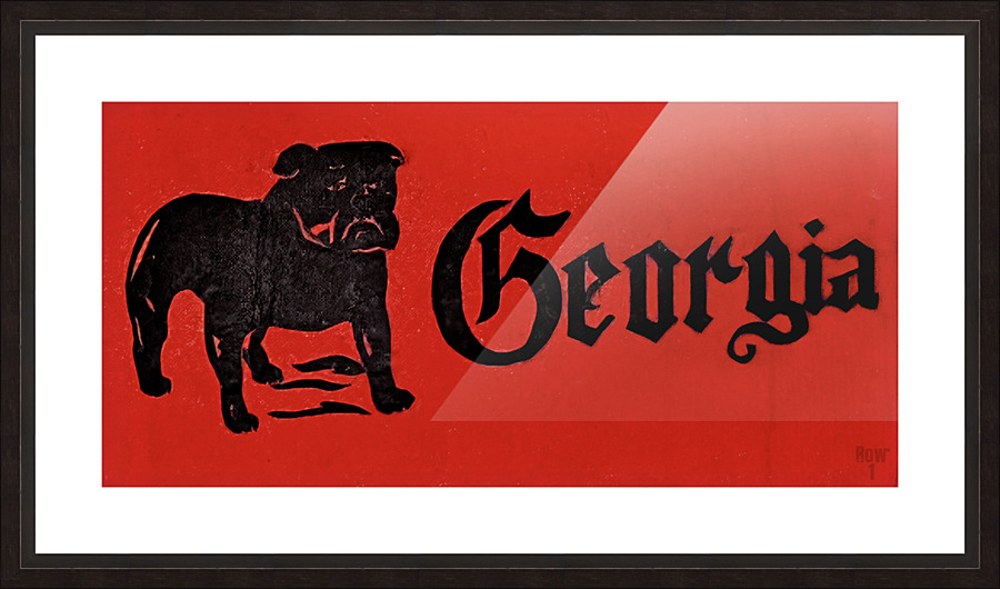 Georgia Picture Frame print