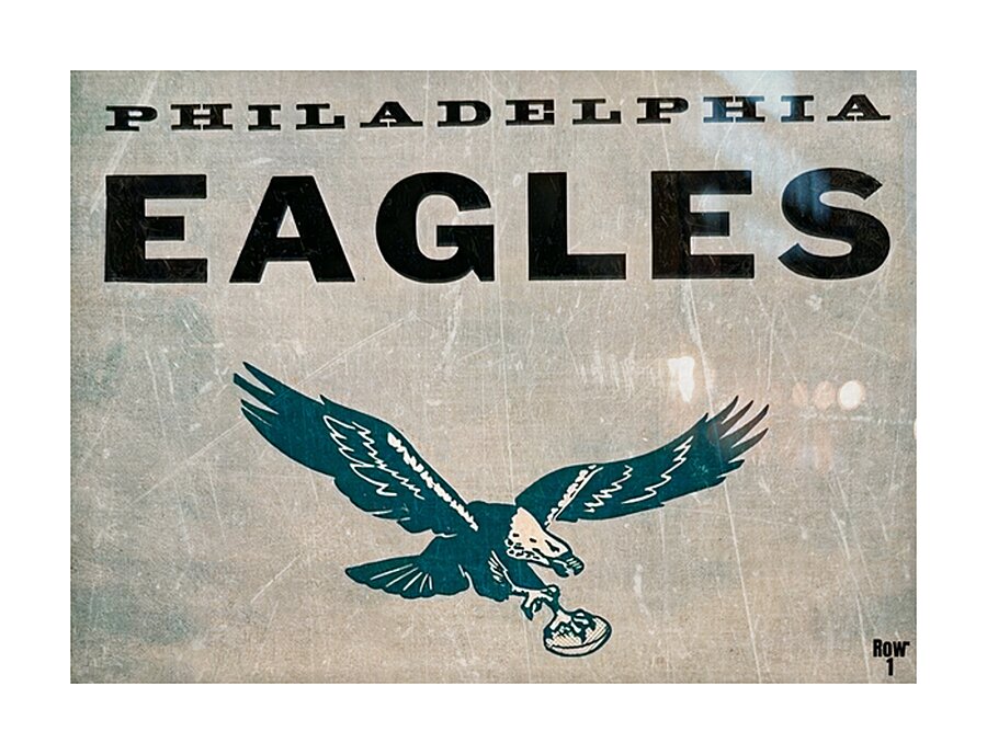 Philadelphia Eagles Throwback Art Picture Frame print