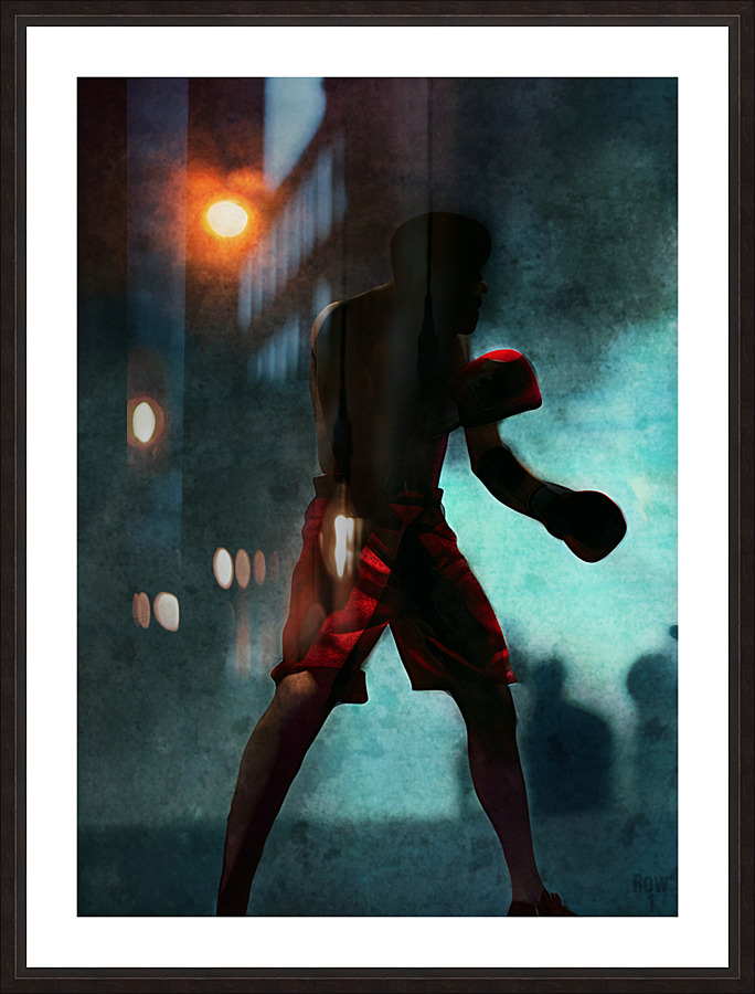 The Champ Trains Picture Frame print