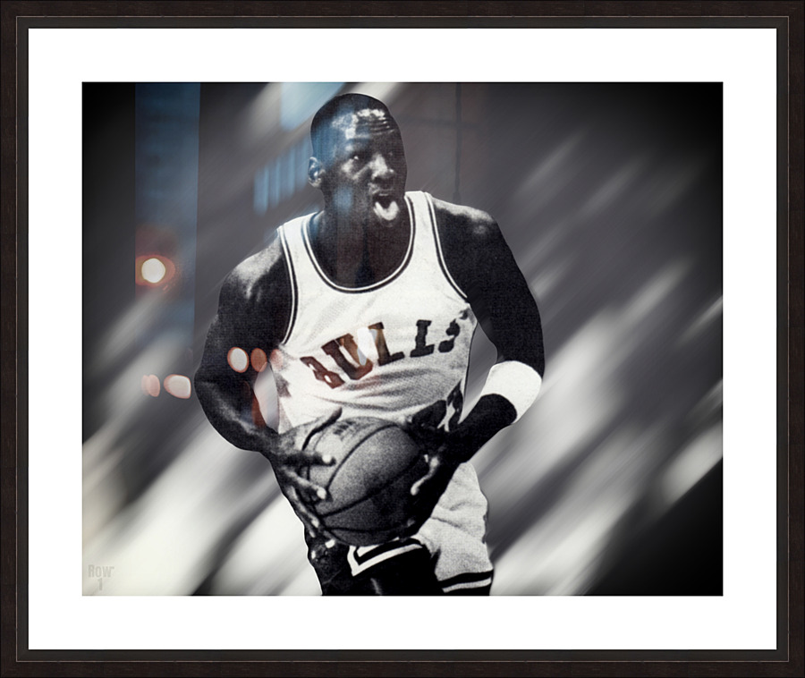 Michael Jordan 3D Takeoff Art by Row One Brand Wall Art