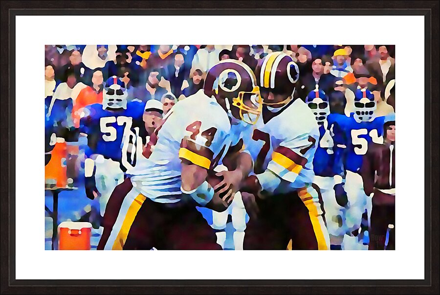 Theismann Handoff Picture Frame print