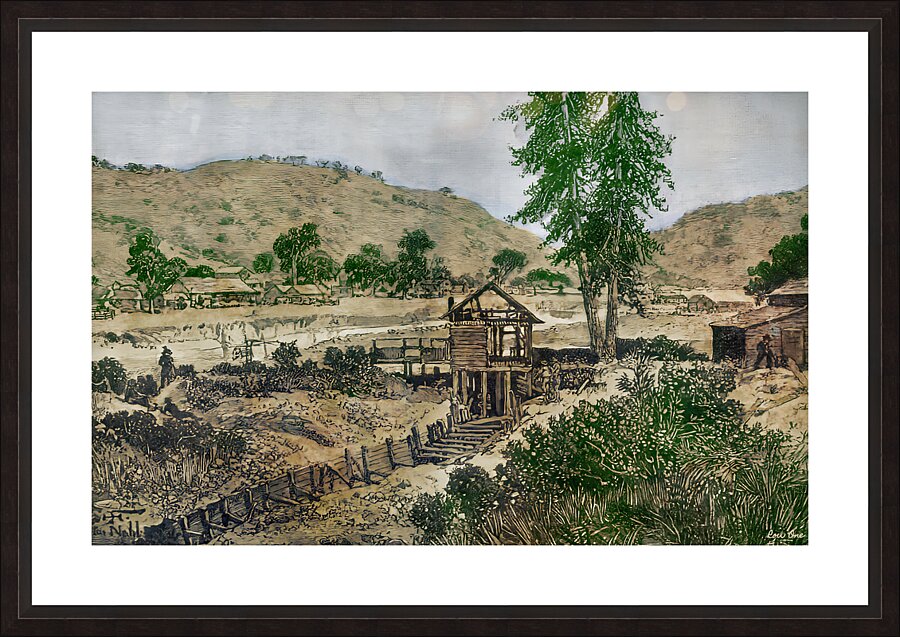 Sutters Mill Art by Nahl by Row One Brand