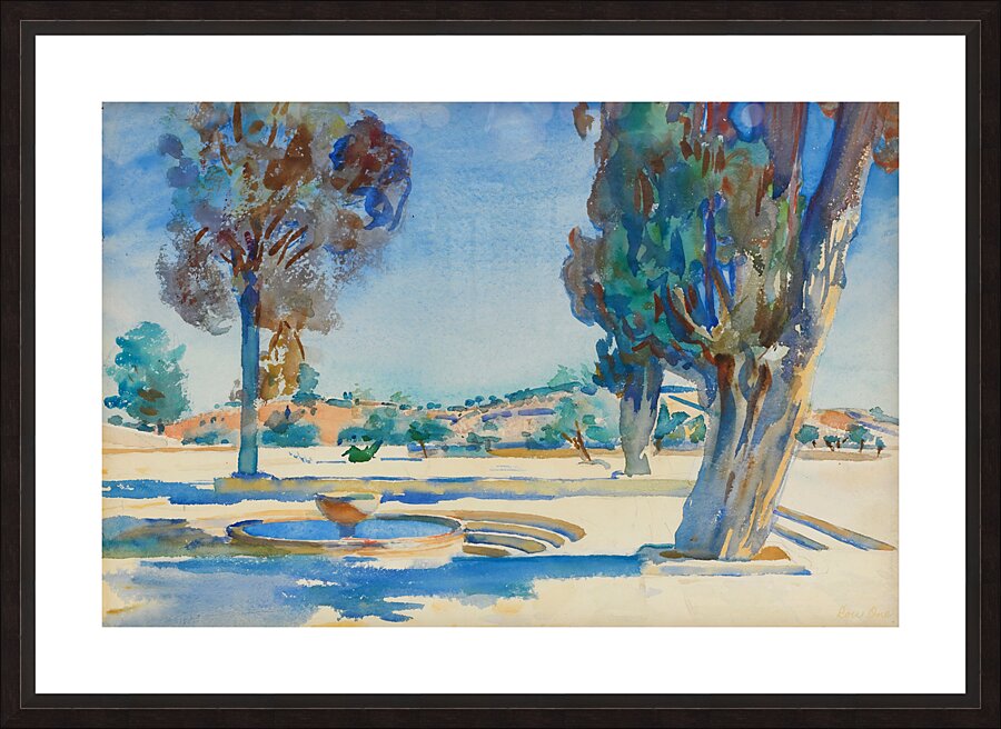 jerusalem by john singer sargent Picture Frame print