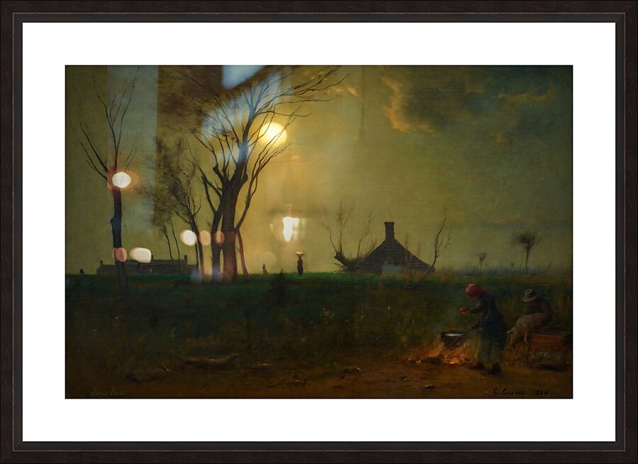 Moonlight in Virginia Picture Frame print