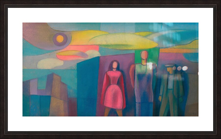 karl wiener ohne titel 2 Picture Frame print