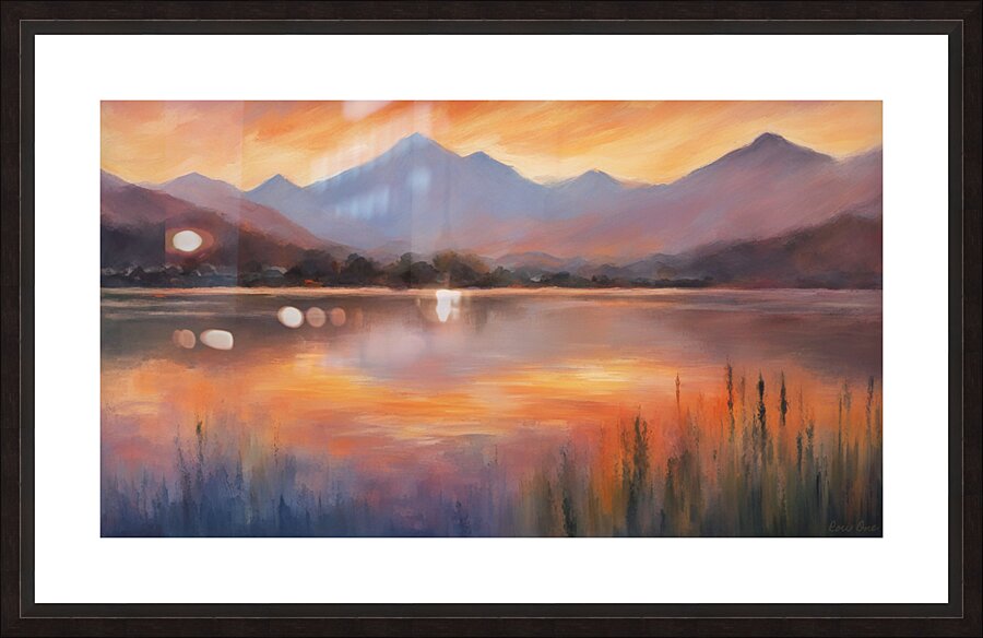 Glorious Start Picture Frame print