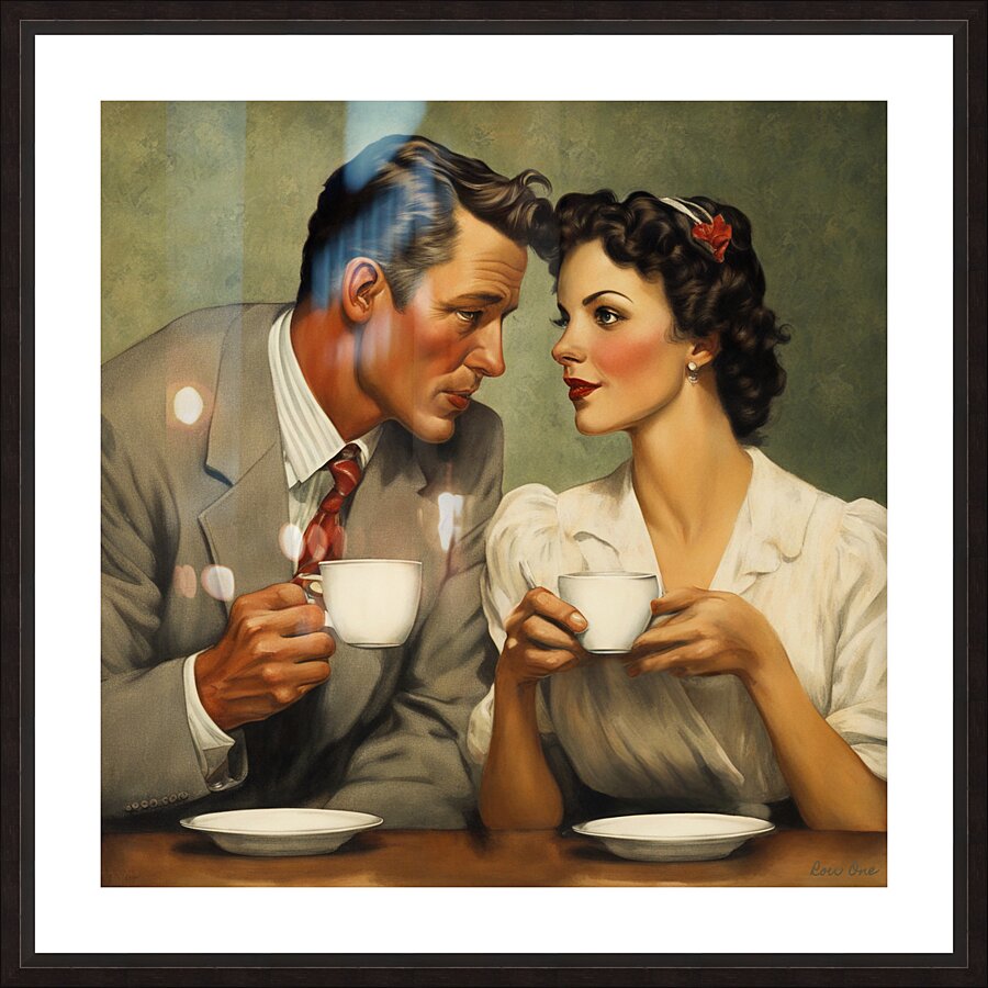 Cup of Coffee Picture Frame print