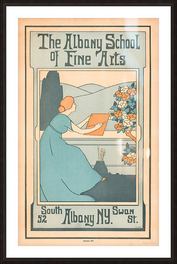 1912 albany school of fine arts  Picture Frame print