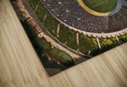 vintage los angeles coliseum viewfinder slide art Row One Brand puzzle