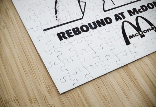 1970s mcdonalds basketball ad Row One Brand puzzle