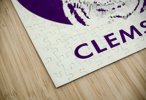 1960s clemson tiger art Row One Brand puzzle