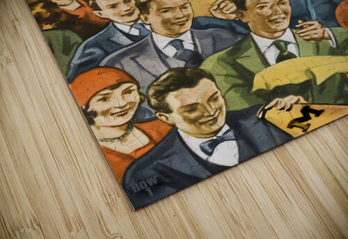 Vintage Missouri Football Gameday in Columbia Row One Brand puzzle