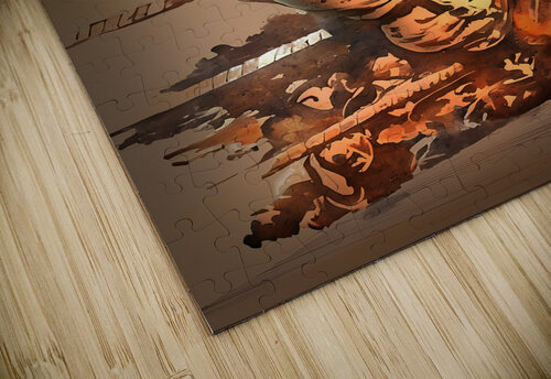1930s Boxing Art Row One Brand puzzle