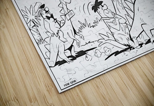 Fred Flintstone Solution for Speeding Row One Brand puzzle