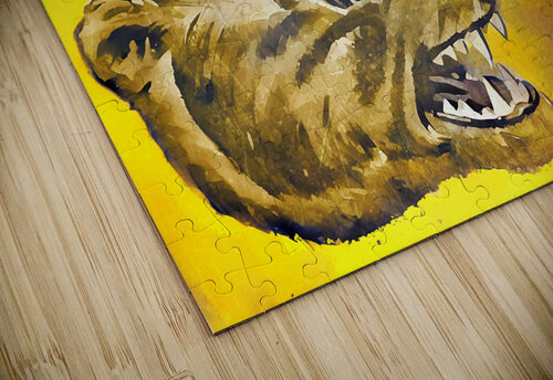 Vintage Cal Bear Remix Art Row One Brand puzzle