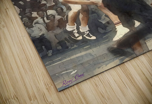 Pistol Pete Maravich Scores 48 Row One Brand puzzle