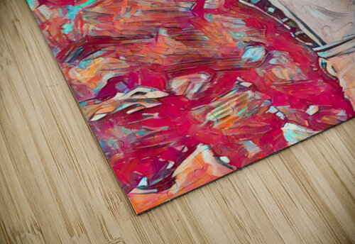 1977 Dr. J Reverse Dunk Art Row One Brand puzzle