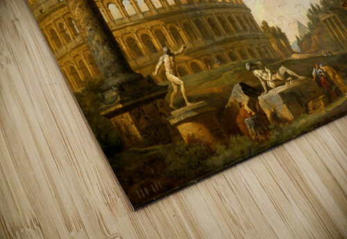 1735 Roman Colosseum Wall Art  Row One Brand puzzle