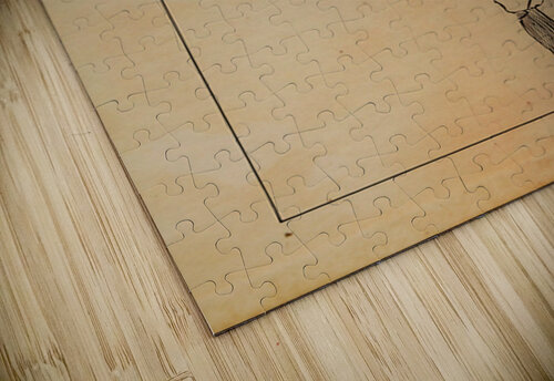 Early 1900s Football Kicker Art Row One Brand puzzle