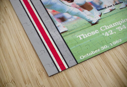 1982 Ohio State vs. Purdue Program Cover Art Row One Brand puzzle