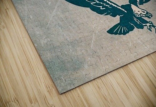 Philadelphia Eagles Throwback Art Row One Brand puzzle