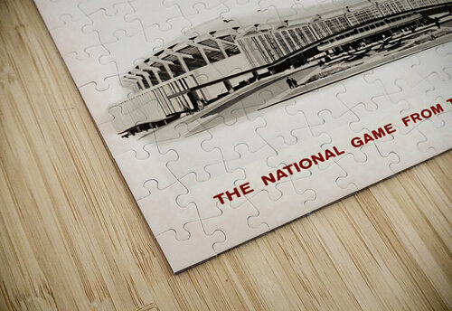 1966 Washington Senators Program Art Row One Brand puzzle