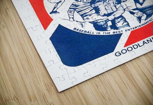1981 Appleton Foxes Baseball Art Row One Brand puzzle