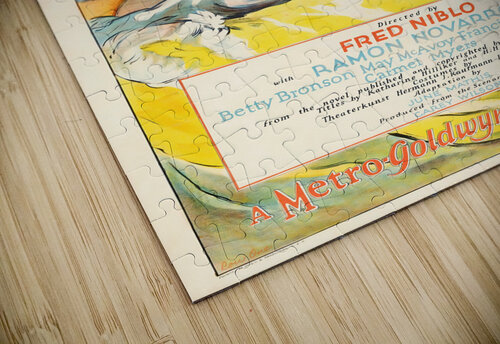 1926 ben hur movie poster Row One Brand puzzle