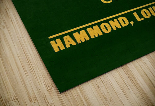 vintage southeastern college lions art Row One Brand puzzle