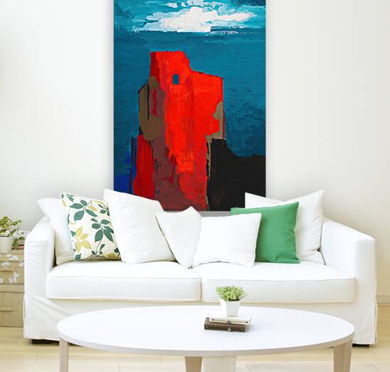 Burgruine Circa 1943 Reproduction