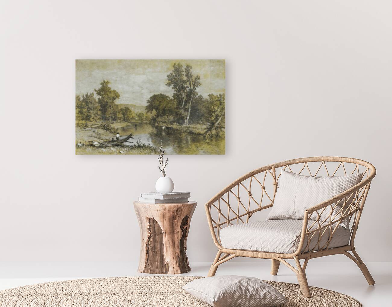 Milton New York ca. 1856  Reproduction