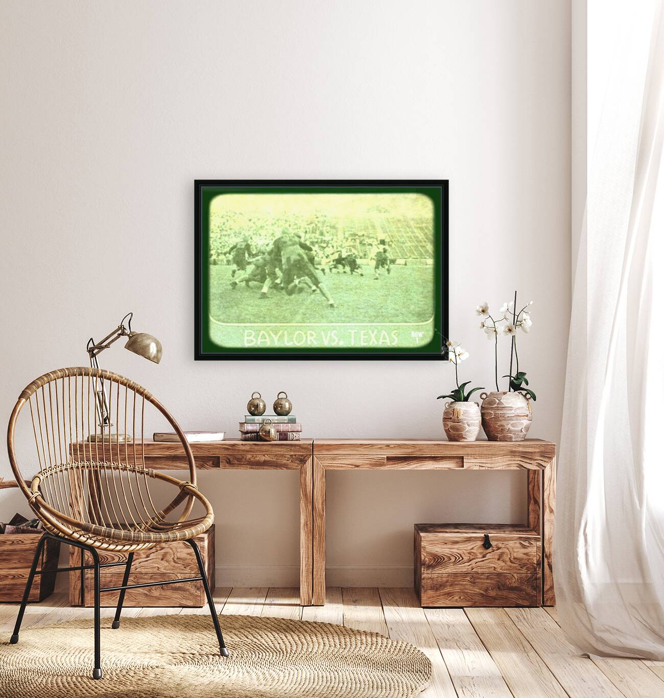 1936 Baylor Bears vs. Texas Longhorns Reproduction