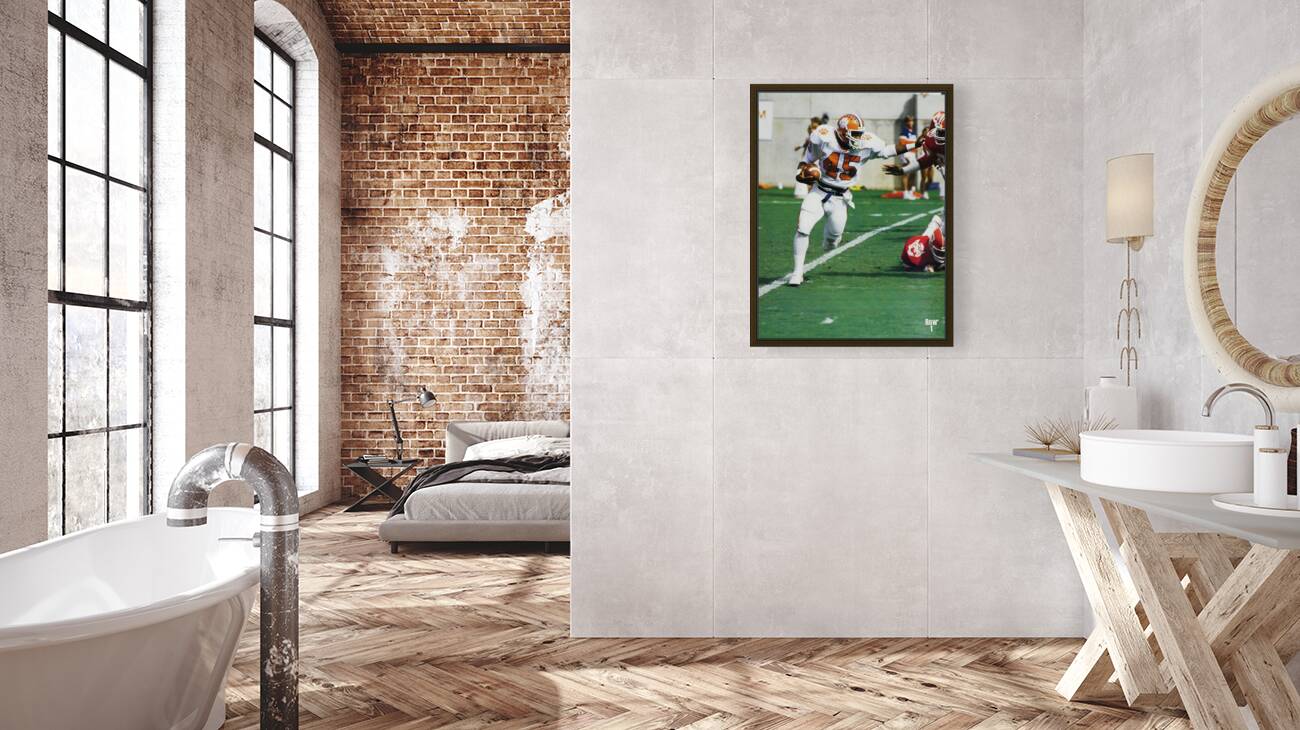 1984 Clemson Tigers Football Art Reproduction