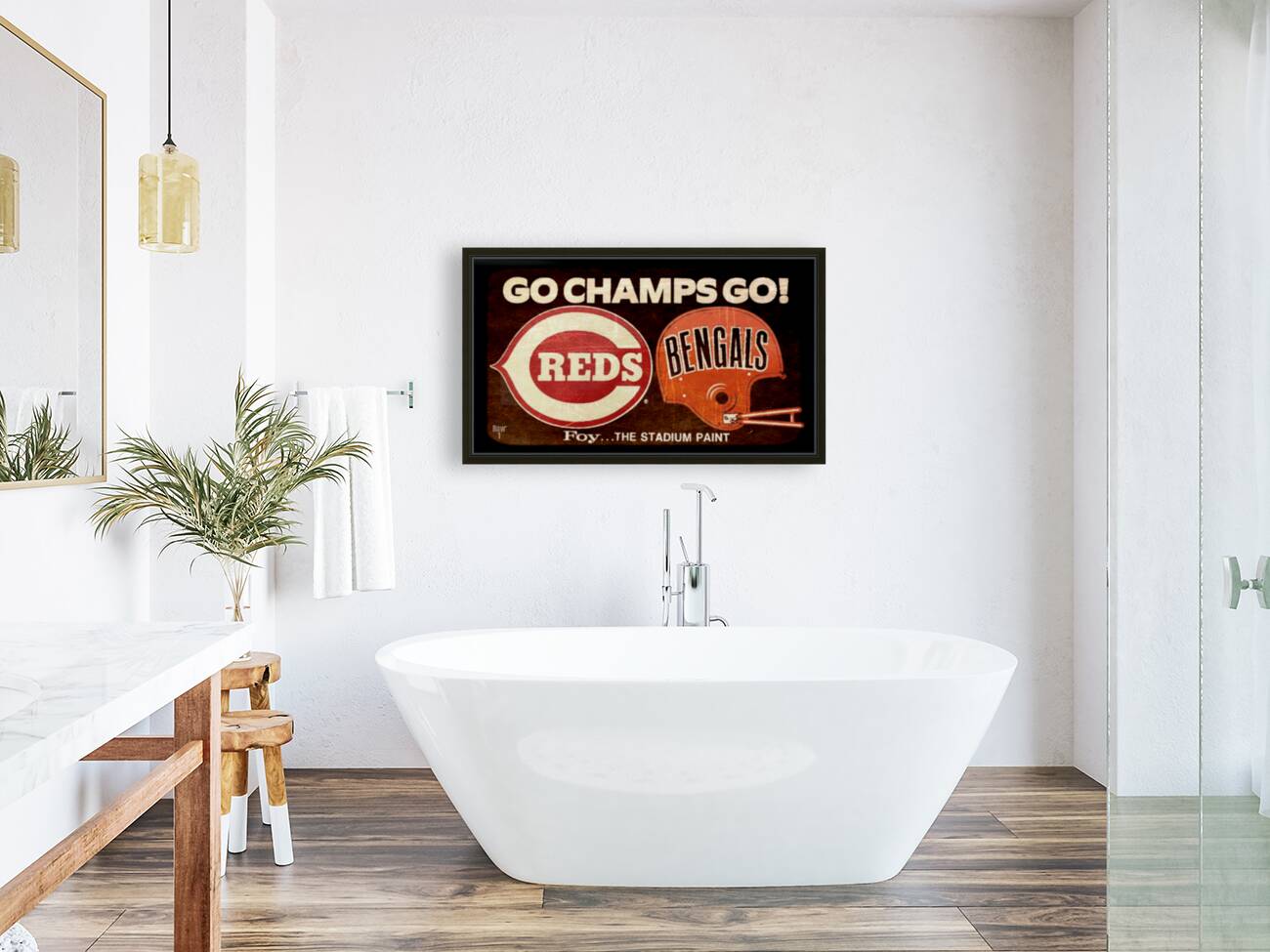 go champs go cincinnati sports teams Reproduction