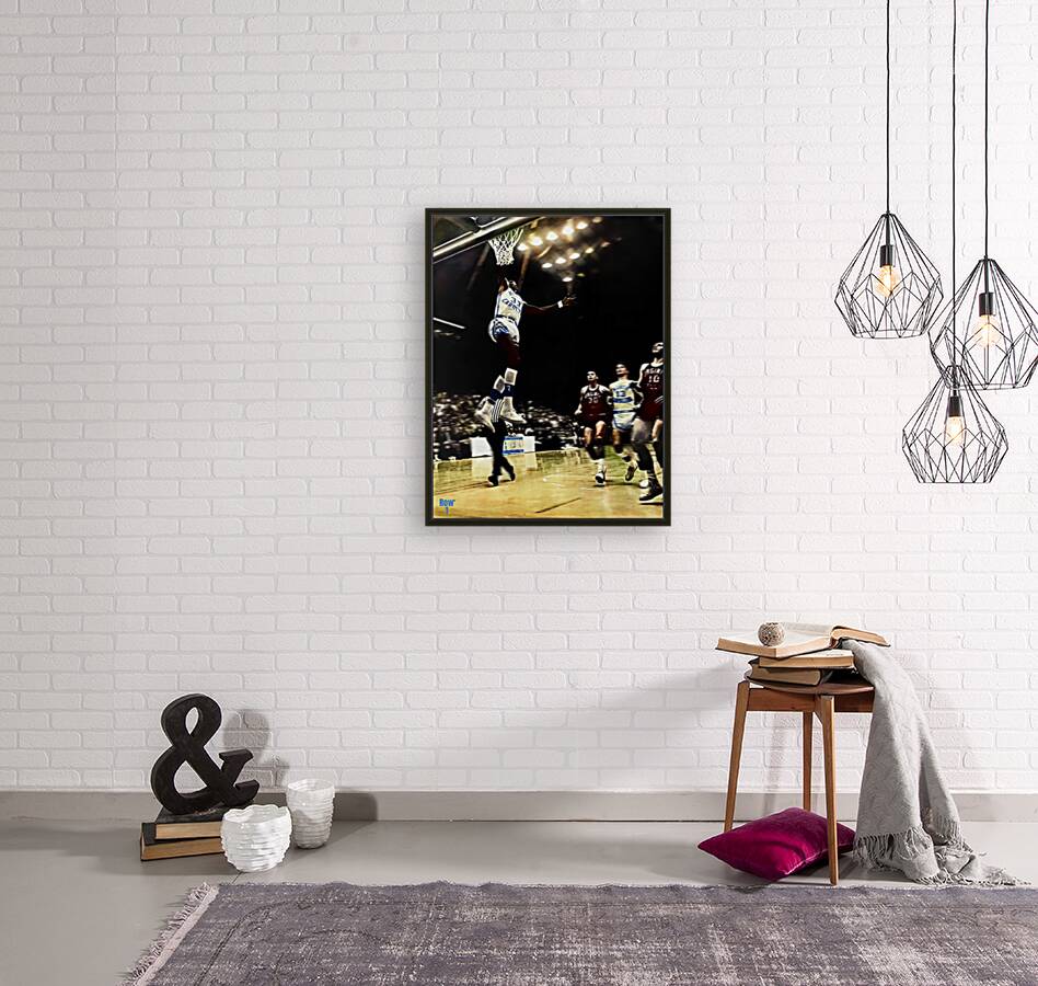 Charlie Scott North Carolina Lay Up Reproduction