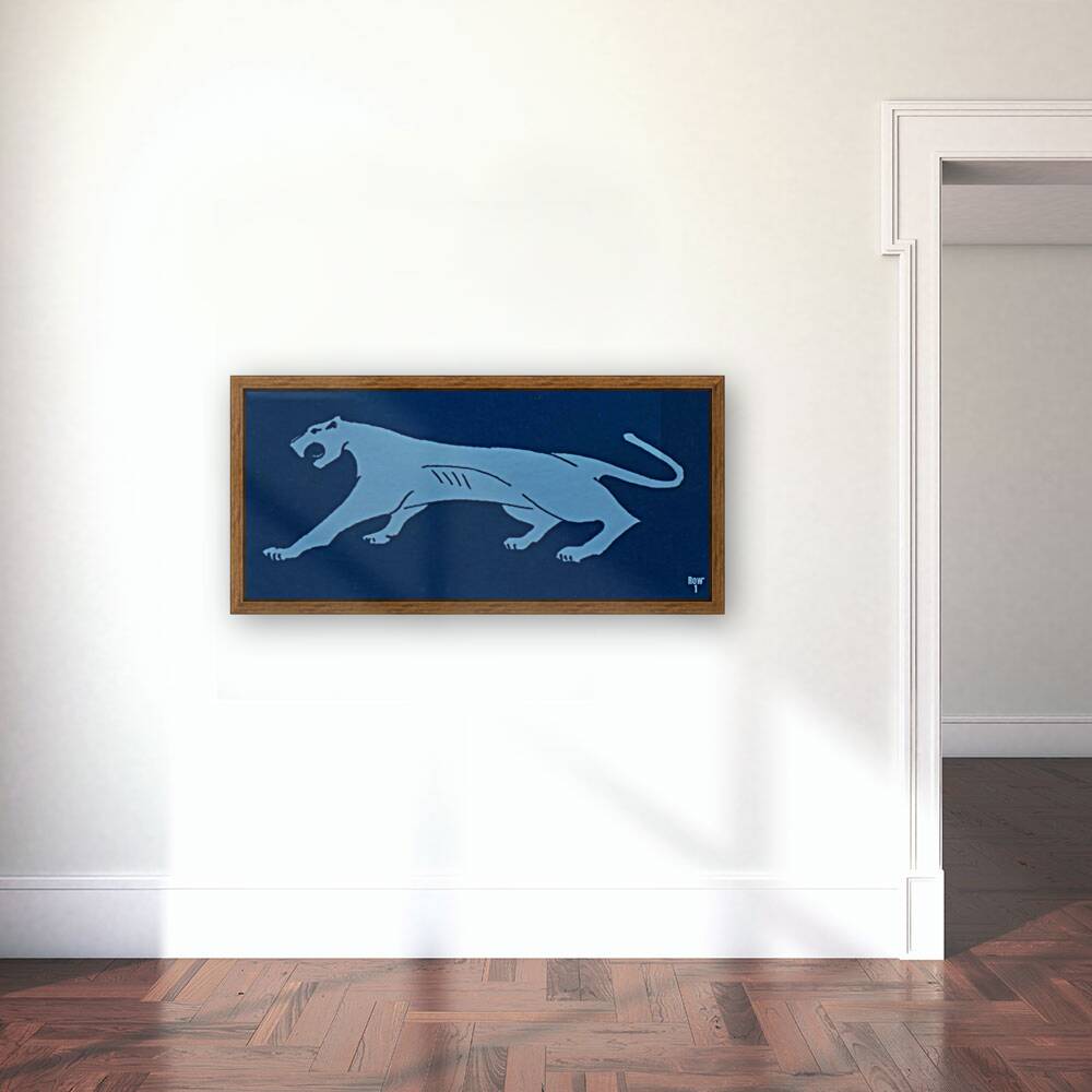 Throwback Mascot Art Reproduction