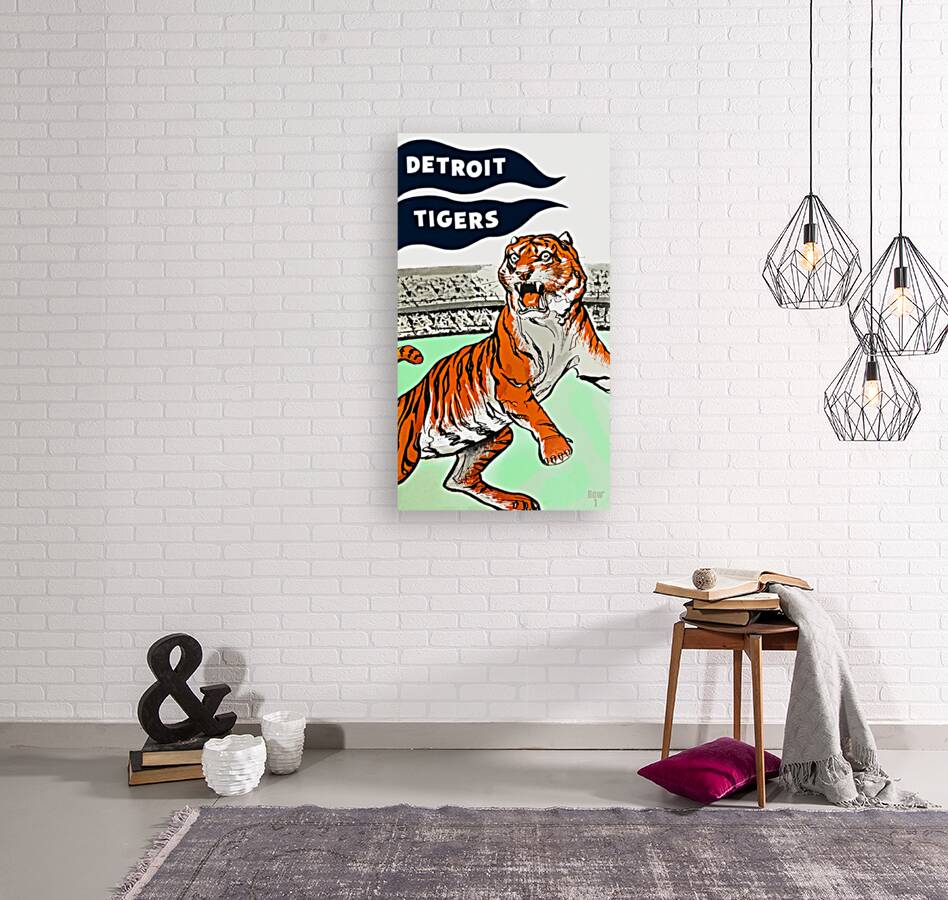 1959 Detroit Tigers Art Reproduction