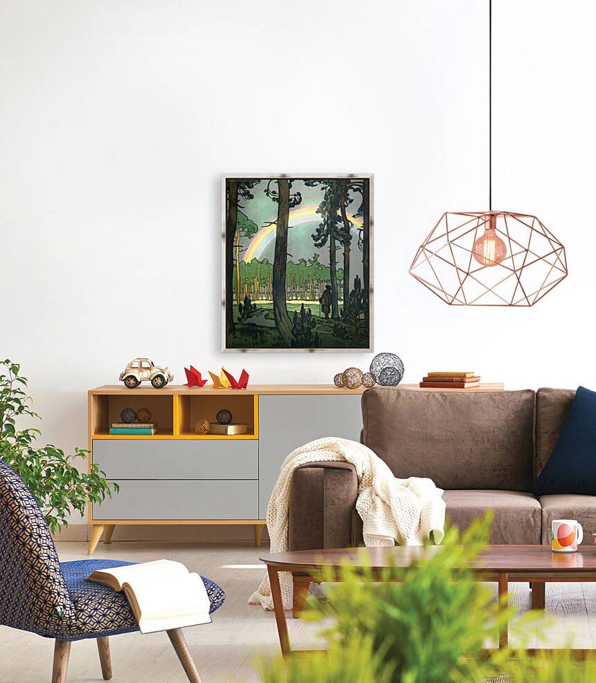 1909 Rainbow Art Reproduction