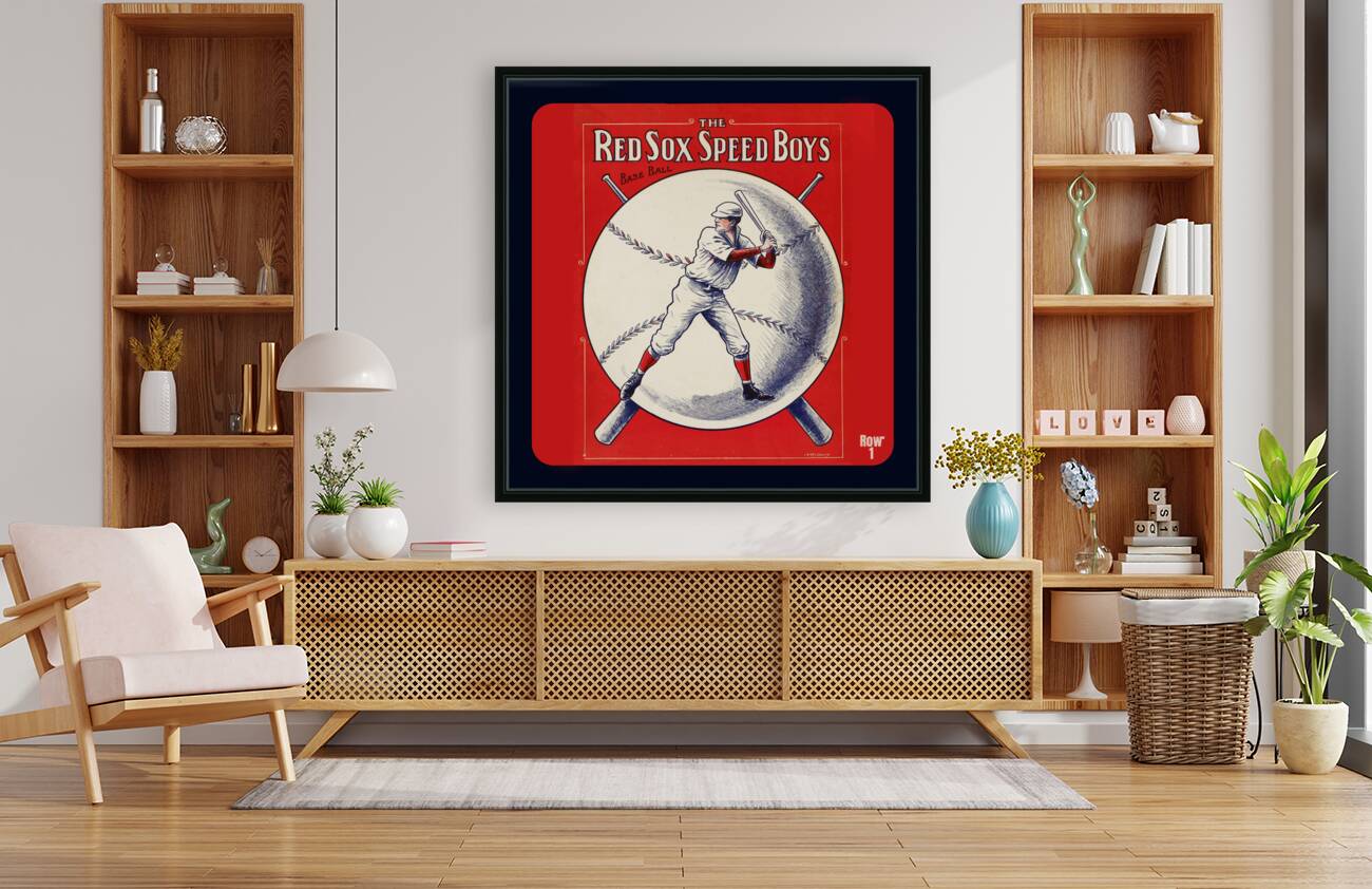 1913 Red Sox Speed Boys Art Reproduction